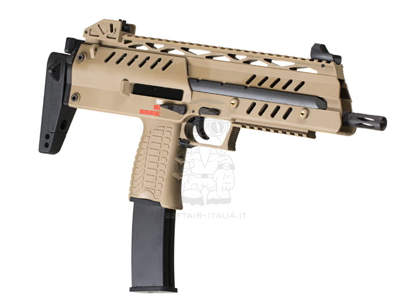 WE SMG-8 GBR Gen.4 PDW - AR9 Tan Version by WE
