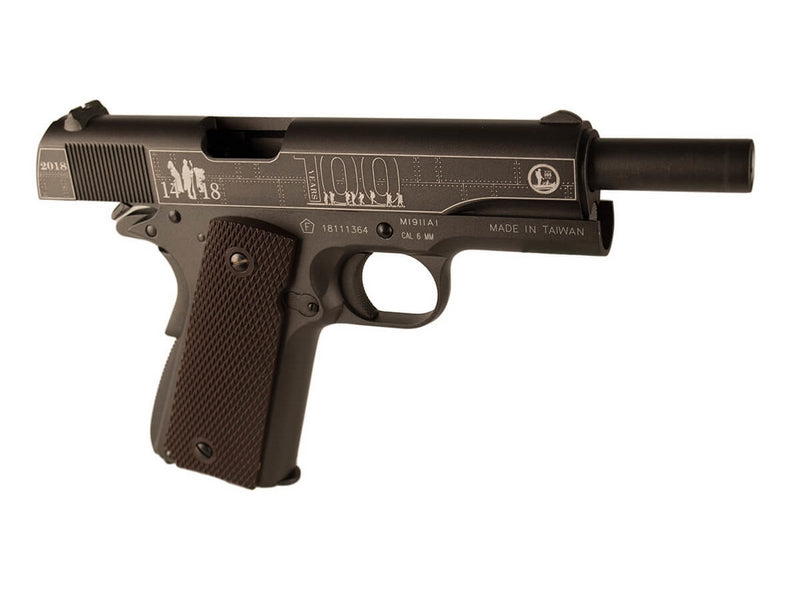 1911 Colt 100th WWI Anniversary Limited Edition Co2 GBB by Kwc per Cybergun