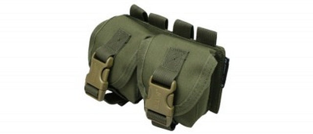 Frag Grenade Double Pouch OD Green by Classic Army