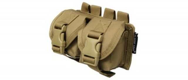 Frag Grenade Double Pouch Khaki by Classic Army