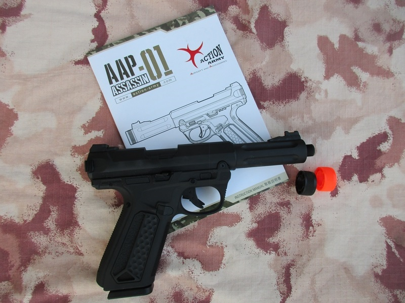 Action Army AAP-01 Assassin GBB Full Auto Pistol by Action Army