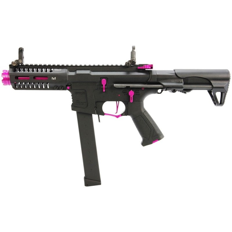 ARP9 Black Orchid Carbine 3 Burst CM16 UMG Type PDW Stock EGC-ARP-9MM-PNB-NCM  by G&G