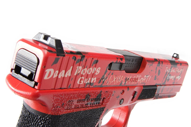 ASCEND DP17 G17 Type Deadpool GBB Gas Blow Back Force Trigger - Metal Slide Version