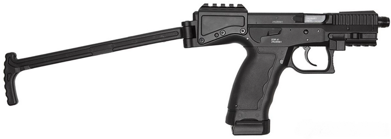 B&T USW A1 Universal Service Weapon Metal Slide Airsoft GBB Pistol by KJW per ASG