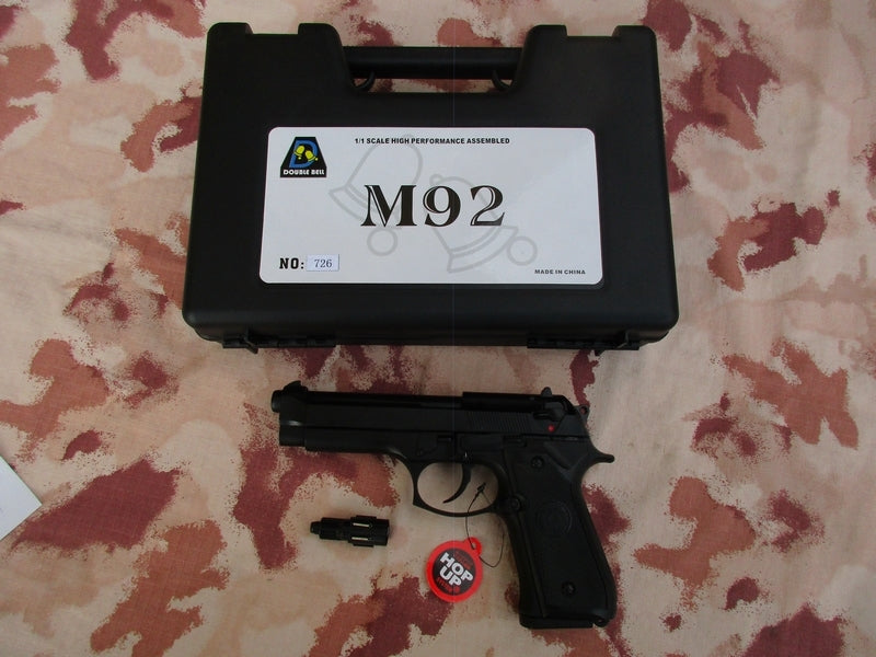 Double Bell M92 GBB Gas Blow Back Full Metal con Valigetta by Double Bell