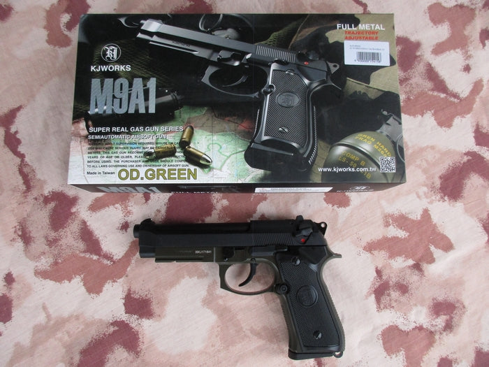 KJW M96A1 Type OD - Black Version GBB Full Metal by KJW