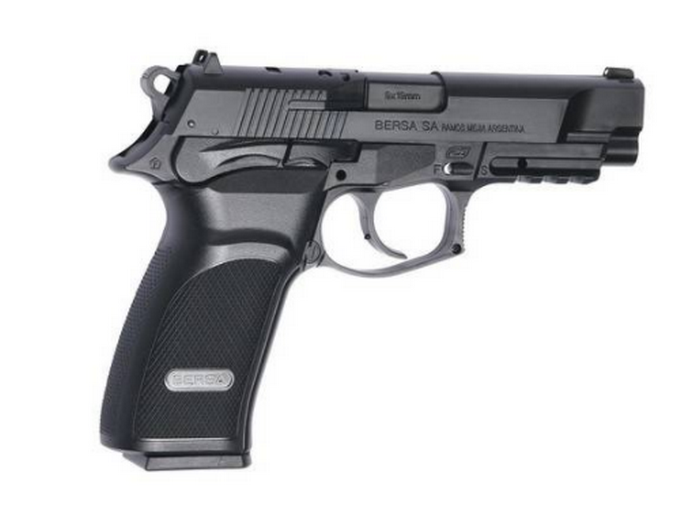 Bersa Thunder 9 Pro Full Metal Co2 NBB Scritte e Loghi Originali by Asg