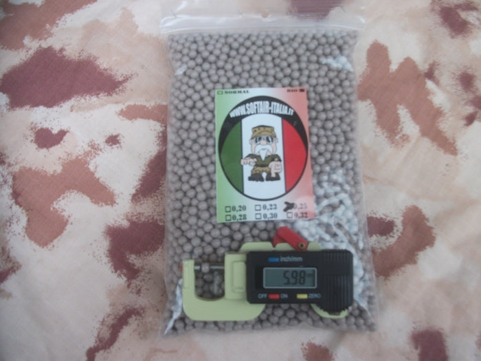 Bio 0,25 x 5,98mm. Dark Earth Pallini by softair-italia.it