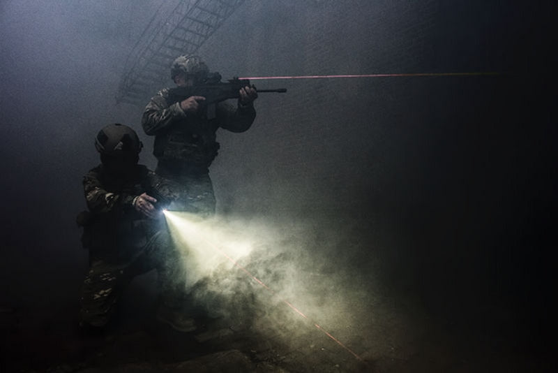 Dbal-A2 PEQ-15A Airsoft Grey Laser Devices IR Illuminator by Blackcat