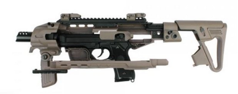 RONI-B Carbine Conversion Kit for M92-M9A1-M9 Series DE Dark Earth Version by CAA