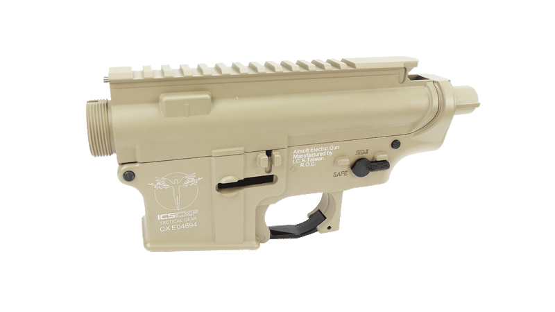 CXP-UK1 EBB MA-254 Tan Integrated Receiver Set Metal Body by ICS