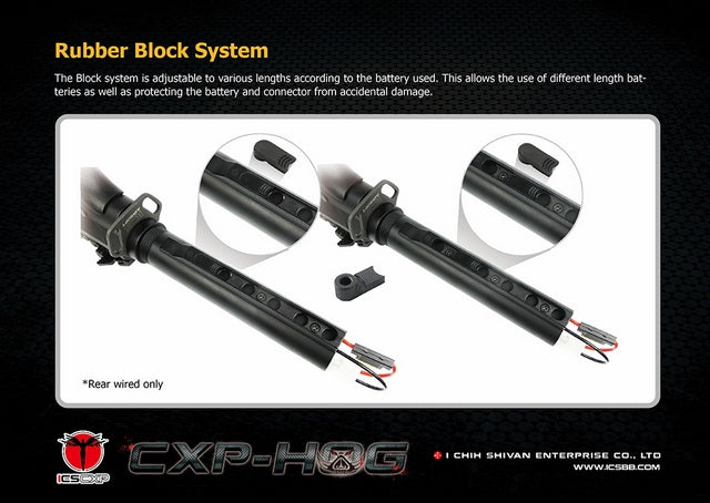 CXP HOG Keymod Tan Blow Back EBB Front Wire by Ics