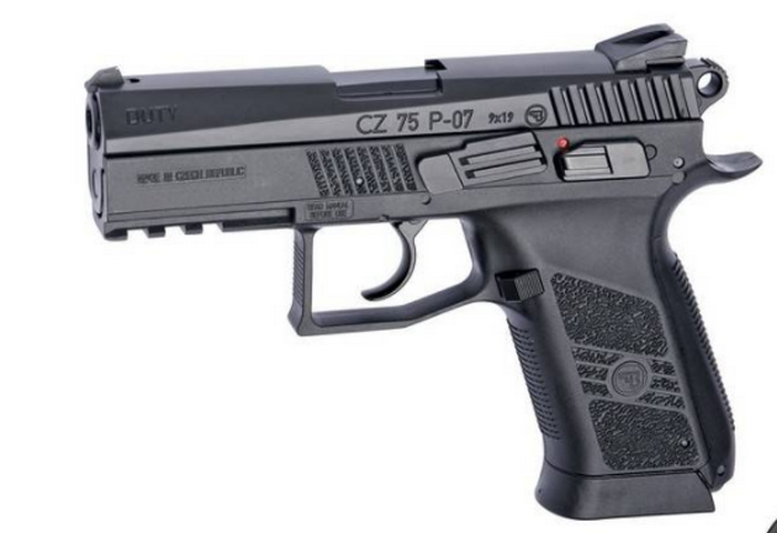 CZ 75 P07 Duty Scritte e Loghi Originali Full Metal Co2 NBB by Asg