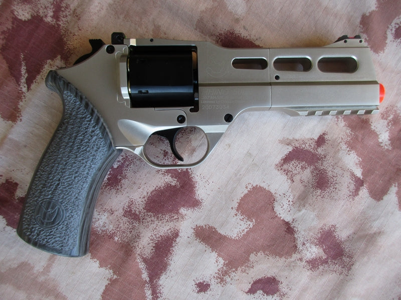 Chiappa Rhino Revolver .357 Magnum 50DS Co2 Silver Full Metal Limited Edition by WG Win Gun