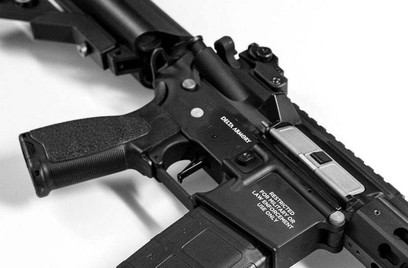 DELTA ARMORY DA-A10 AR15 M4 Type Silent Ops DMR ALPHA Series Full Metal By Delta Armory Airsoft