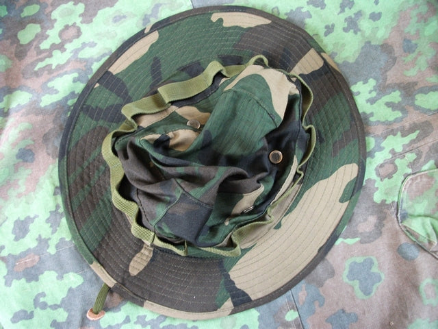Boonie Hat Woodland Rip-Stop