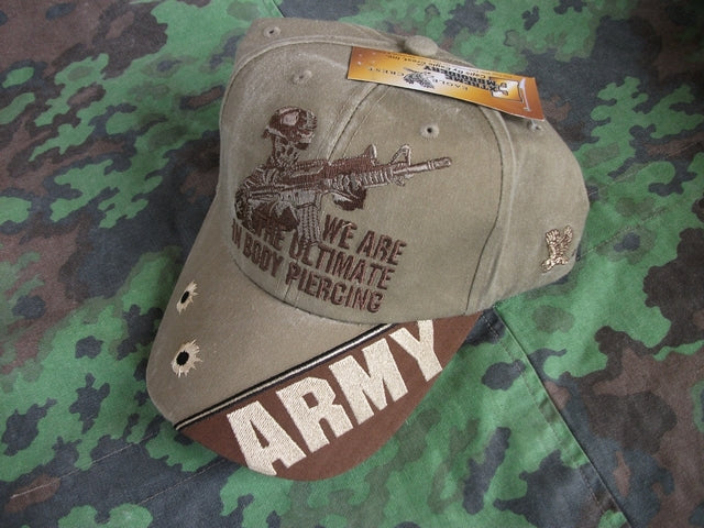 We Are The Ultimate In Body Piercing Eagle Crest Cap