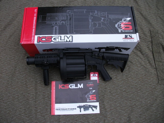 GLM Multiple Grenade Launcher GLM 6 High Explosive Shell by Ics