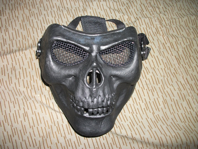 Skull Mask Black