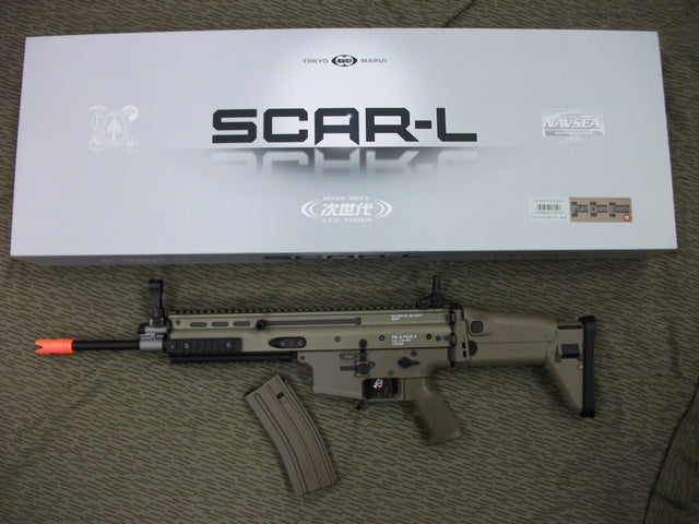 SCAR L  Recoil Tan Scarrellante Marui