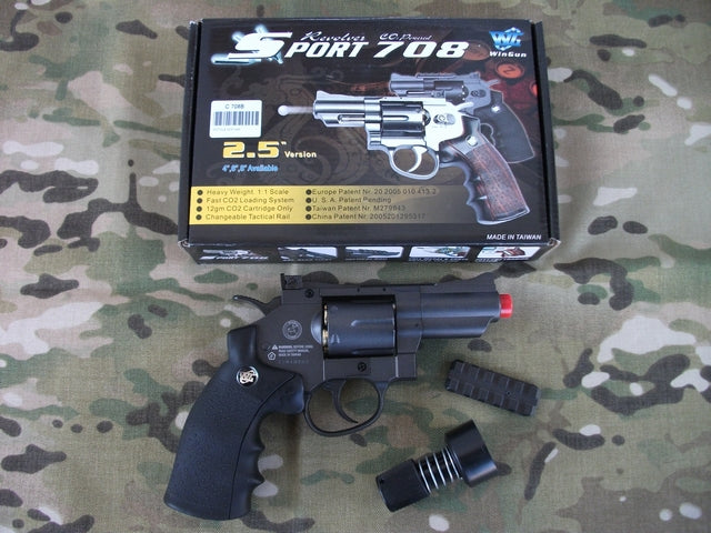 Revolver Python .357 Type 2,5" Full Metal Co2 by Wg