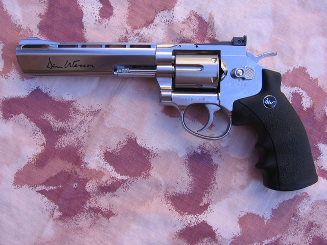 Dan Wesson 6" Co2 Chrome Revolver by ASG