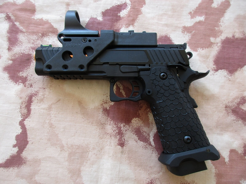 EX183 JW3 John Wick - Baba Yaga - Hi-Capa & Similar Rail Red Dot by Element