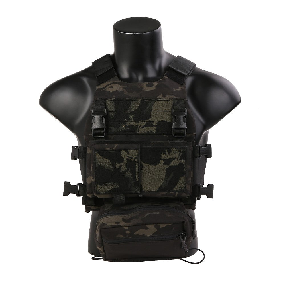 EmersonGear FCS Type MCB Multicam Black Genuine C-MK  Plate Carrier 2.0 by EmersonGear