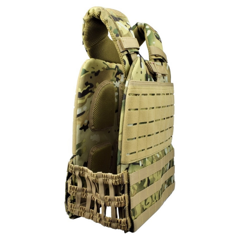 Exagon Collection Exagon Plate Carrier Tactical Vest MC Multicam EX-VT473M by Exagon Com
