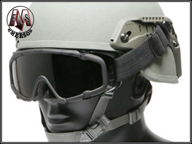 FAST Helmet Goggle Swivel Clips BK by Emerson