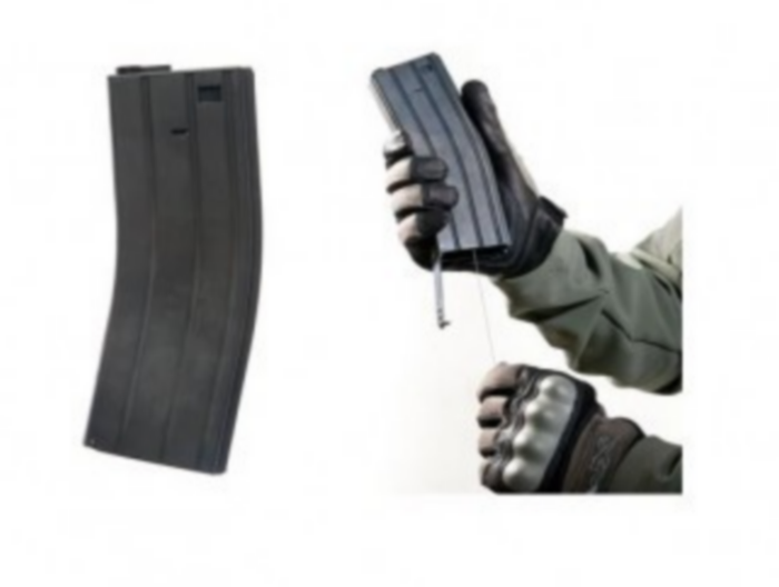 Flash Magazine AK 520bb Caricatore Rapido a Cavetto in Acciaio GB-06-04 by Lonex