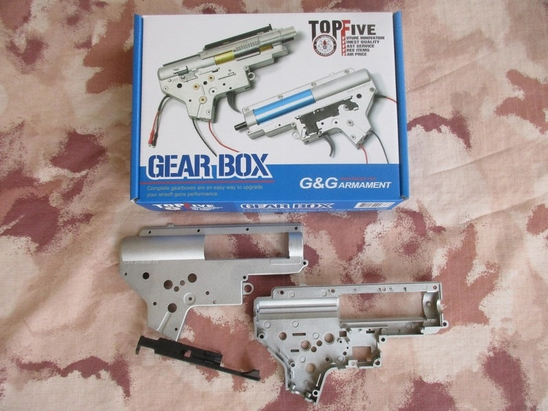 G&G G-16-008-1 Reinforced V2 8mm. Gearbox ETU - MOSFET Version by G&G