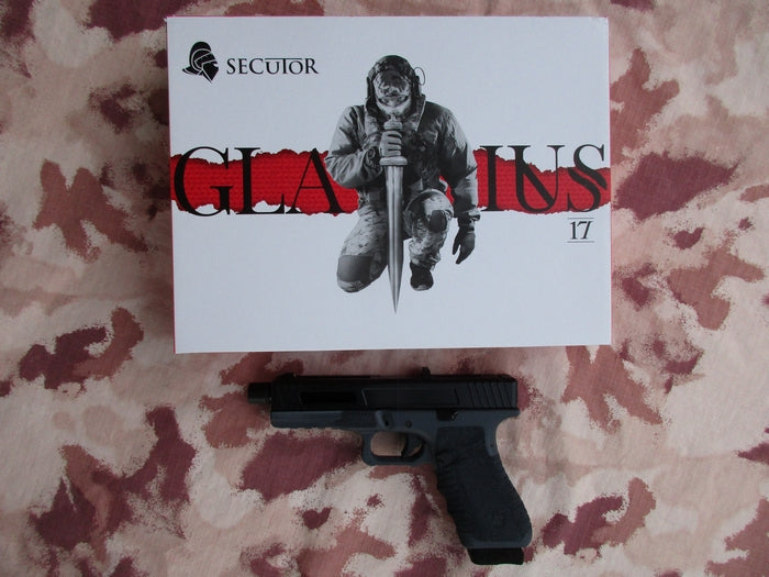 Gladius 17 G17 Type Navy Grey Full Metal Co2 GBB Grey Version by Secutor