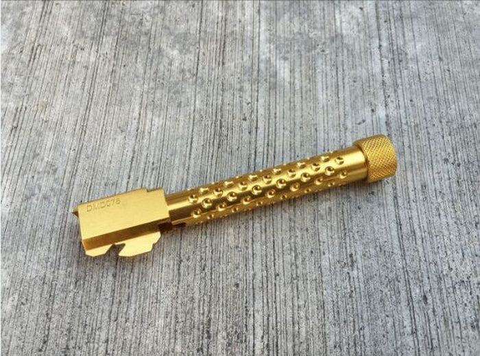 Golf Ball Salient Arms Style G17 - G18 CNC Aluminum Threaded Barrel  by 5KU