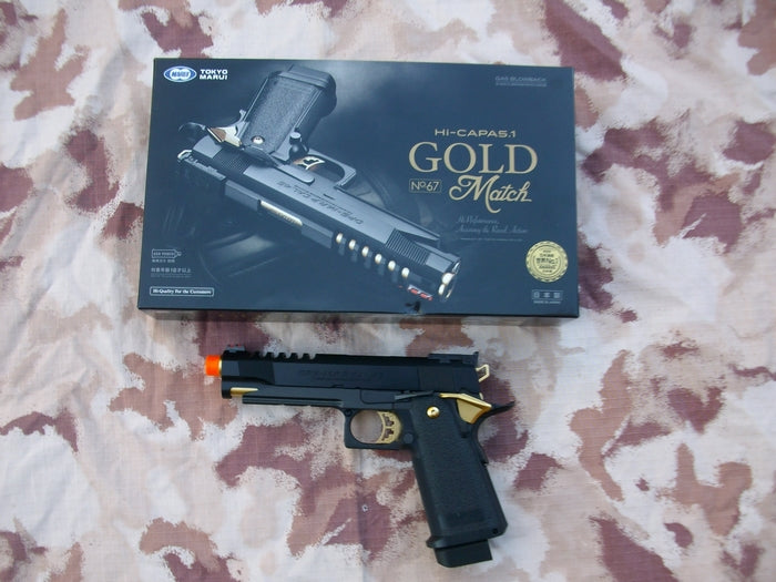 Tokyo Marui Hi-Capa 5.1 Gold Match by Tokyo Marui