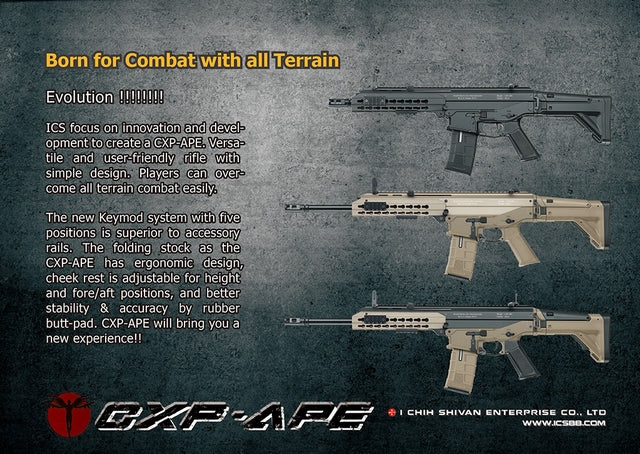 CXP-APE R Tan EBB Blow Back by ICS