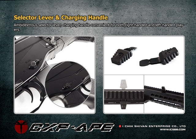 CXP-APE TAN EBB Blow Back by ICS