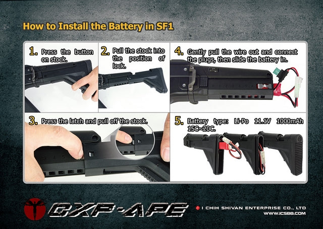 CXP-APE R Tan EBB Blow Back by ICS