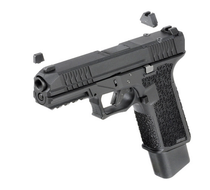 JDG Janus Division Group Polymer P80 PFS9 GBB Pistol by Double Bell
