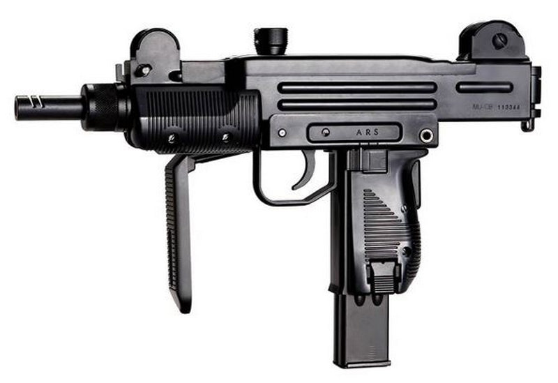 Mini UZI Type M7 Submachine Gun Full Metal Open Bolt Co2 GBB Gas Blow Back by KWC