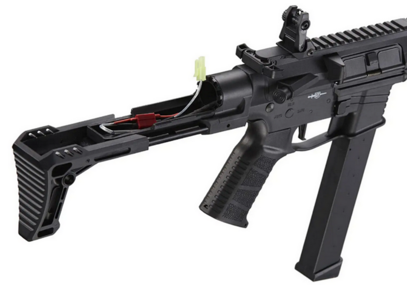 Lancer Tactical  AEG LT-35 Gen2 9mm. Battle X PDW Grey by Lancer Tactical