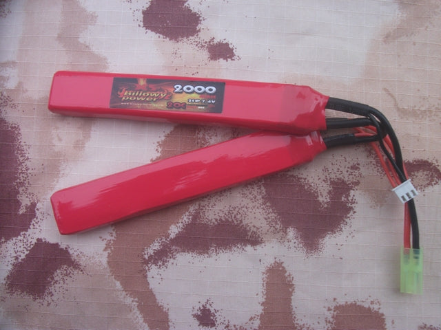 Batteria Li-Po Batteria 2000mAh 7,4v 25C Crane by Billowy Power