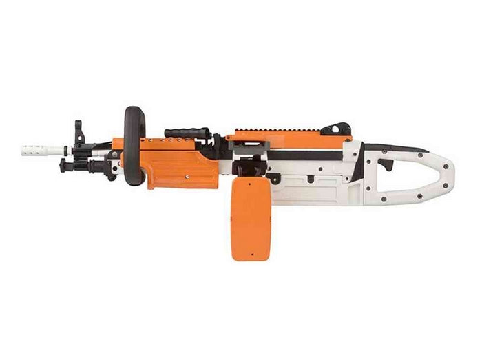 OFFERTE SPECIALI - SPECIAL OFFERS: M249 SAW Custom Lumberjack Zombie Killer Extra Bundle su base A&K