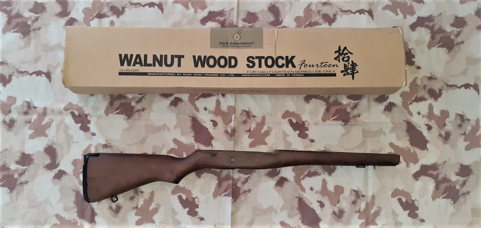 G&G GR14 - M14 Walnut Wood Stock by G&G