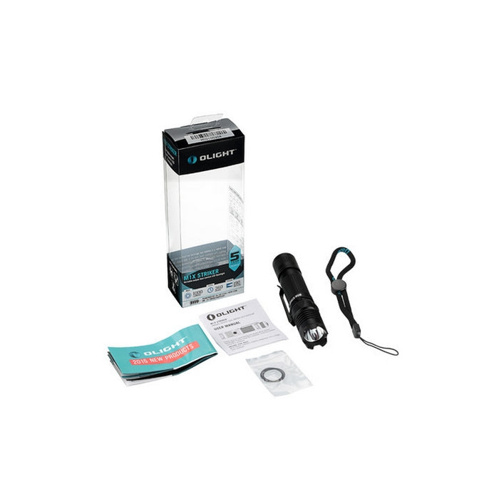 M1X Striker 1000 Lumen Torcia ad Intensità Variabile e Doppio Interruttore by Olight Technology