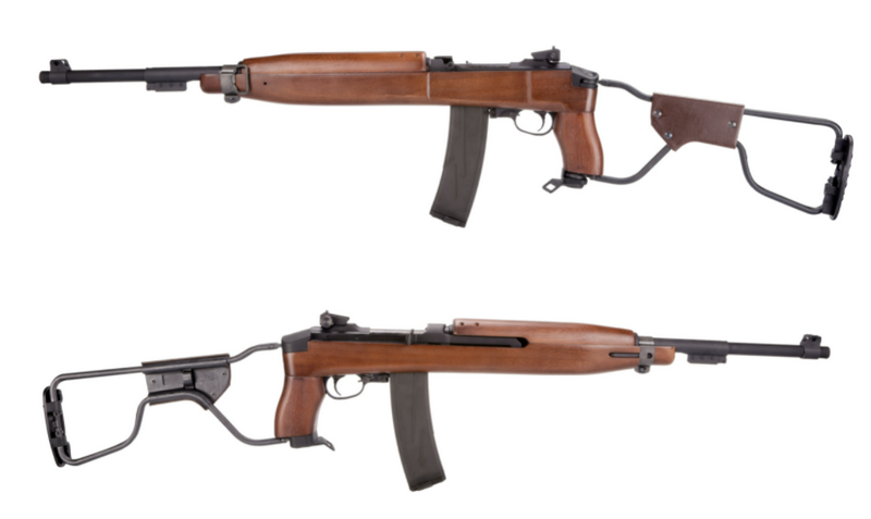 M2 Paratrooper GBB Gas Blow Back Carbine Full Wood & Metal by King Arms