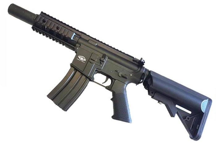 M4 CQB SD Sound Suppressor Full Metal by QL Airsoft