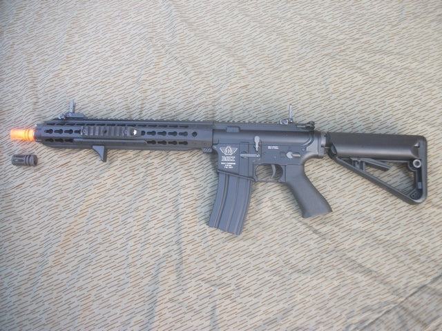 B4 - M4 Sopmod Blow Back Recoil KeyMod Full Metal by Bolt