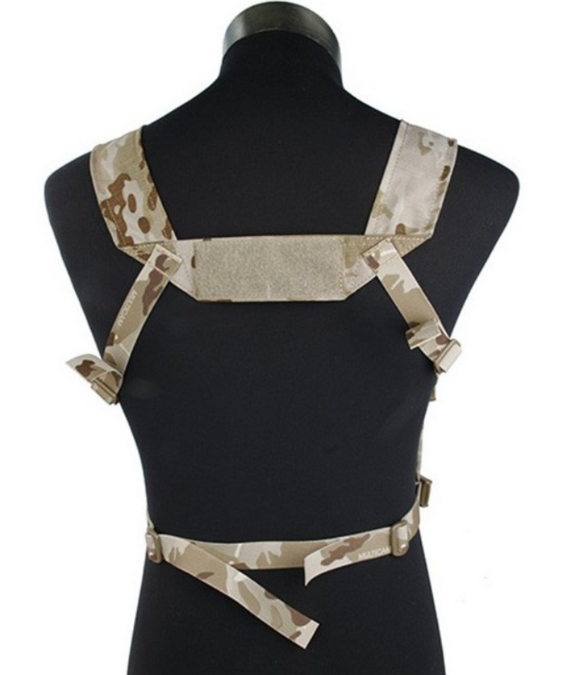 MCR Modular Light Weight Chest Rig Full Set Multicam Arid by TMC