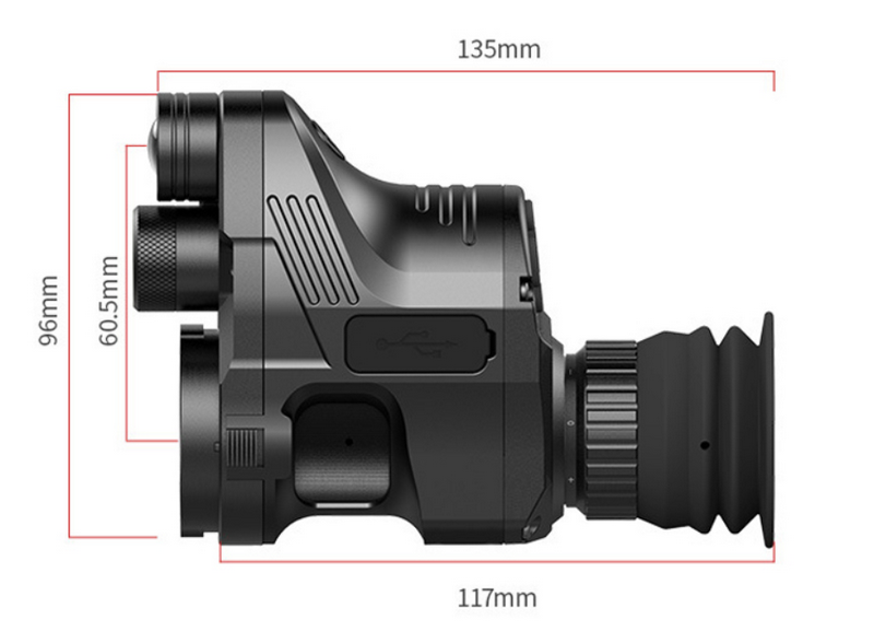 Pard Night Vision Digital Wi-Fi Scope Nv007A Visore Notturno by Pard-Tech